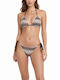 Bikini Set Triangle With Removable Padding Brown