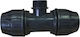 Screwy T Shaped Male Connector Φ40x1 1/4" PN16 Eurodrip