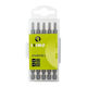 Set Screwdriver Bits T27 89mm 1/4 Inch 5 Pieces