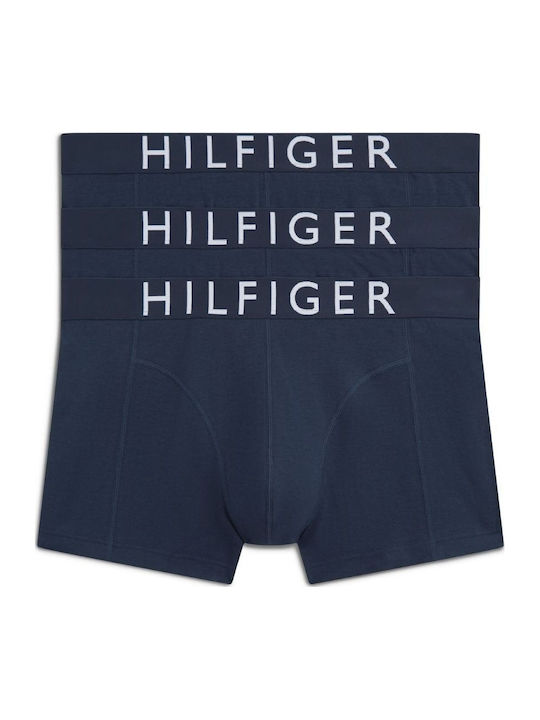 Tommy Hilfiger Ανδρικά Μποξεράκια Blu 3Pack