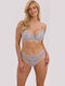 Women's Briefs with Pink Lace Slip
