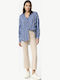 High Rise Women's Jean Pants Flared