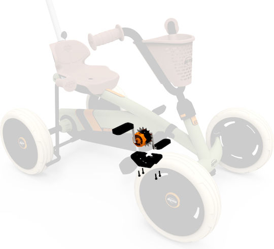 2 In 1 Pedal Set Kart Buzzy Retro Green
