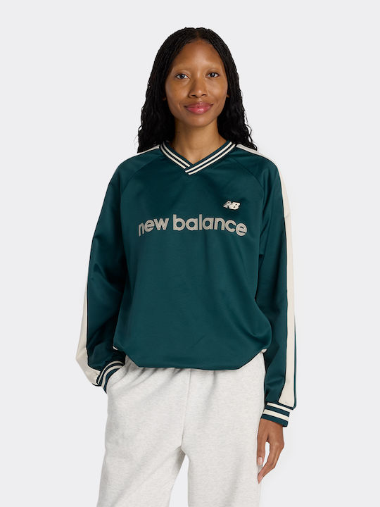 New Balance Pulover Damă Verde