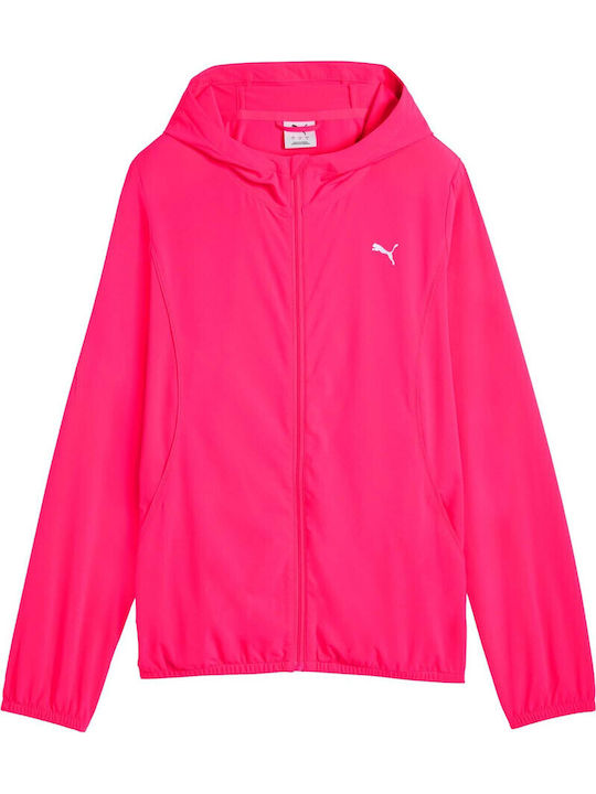 PUMA Woven Damen Jacke Sport Rosa