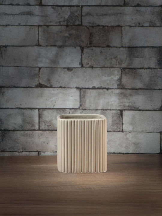 Aquaplant Pflanzentöpfe Keramik Beige