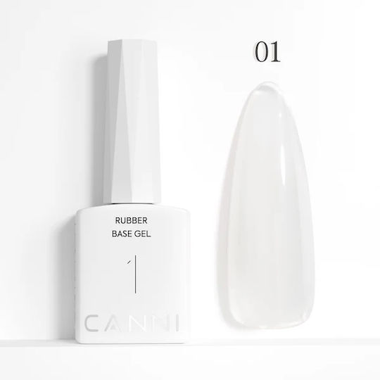 Canni Base Coat / Top Coat για Gel Quick Dry Rubber 9ml