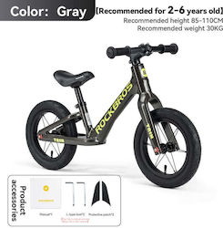 Rockbros Children's Balance Bike Gray