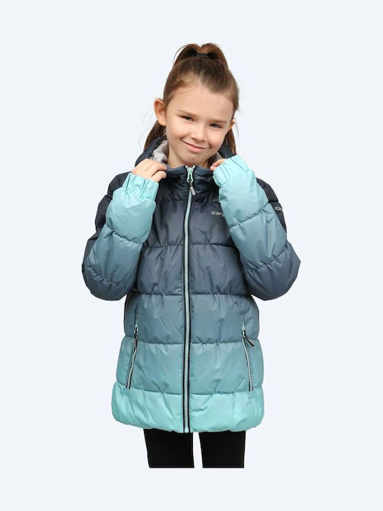 Kiana Детско Спортно Яке с Качулка Сиво