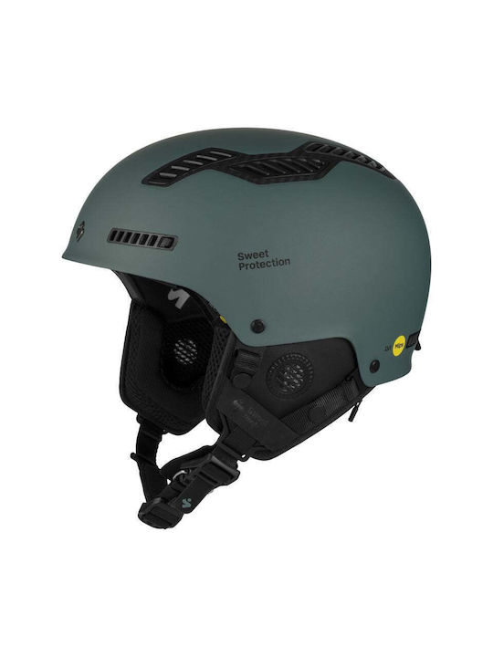 Sweet Protection Ανδρικό Κράνος για Σκι & Snowboard σε Γκρι Χρώμα