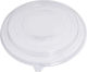 Plastic PET Transparent Bowl Lid 1100ml Φ16.5cm 50pcs Tefaco 022065 00001186