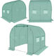 Saska Garden GSP-1052014 Greenhouse Tunnel 2x2x2m