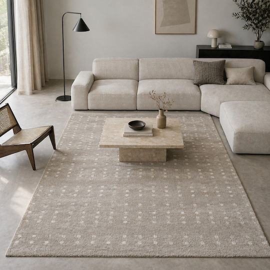 Soft Touch Covor Living Rectangular Crem 240x300cm