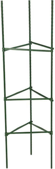 Progarden Plant Stakes 96cm Metal With Ring Support Set 3 Pieces