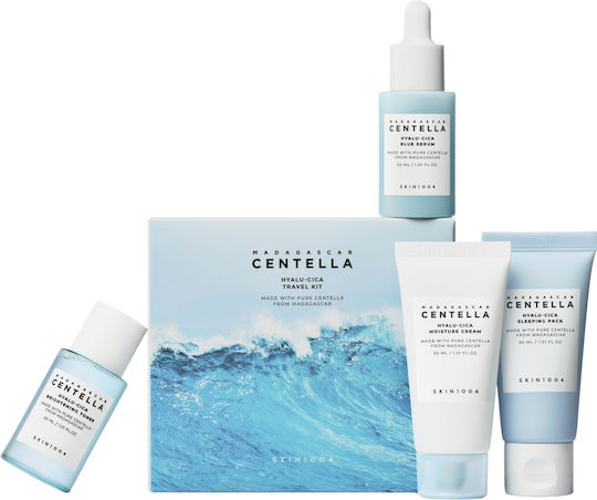 Skin1004 Madagascar Centella Hautpflege-Set Für Feuchtigkeitsspendende 4 Stück