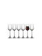 Lyngby Glass Set Cocktail/Drinking Liqueur/Ouzo Glasses 90ml 6 Pieces