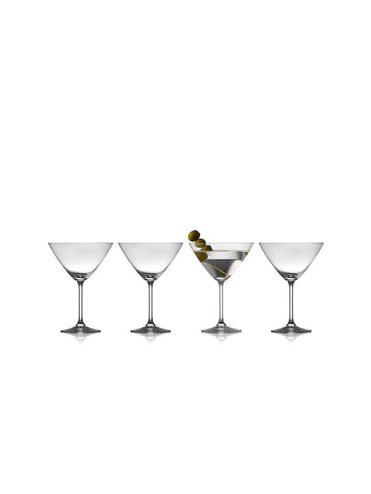 Lyngby Glass Set Cocktail/Drinking Glasses Made of Glass 280ml 4 Pieces