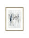 Obraz Ivory 105‑9897 Wandgemälde Wand 60x80 Ivory Navy Art Weiß Grau Beige Blau Dunkelblau