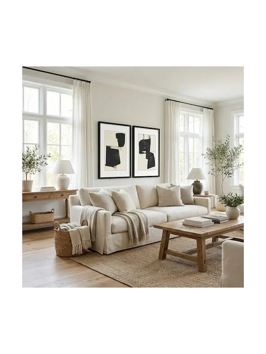 COSMOLight Obraz Coal 105‑9835 60x80 Minimal Wa...