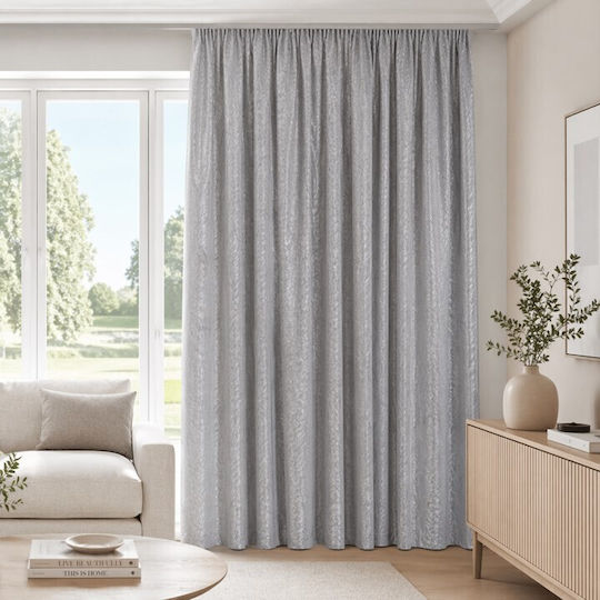 Galifas Κουρτίνα με Τρέσα Ivory 270x280εκ.