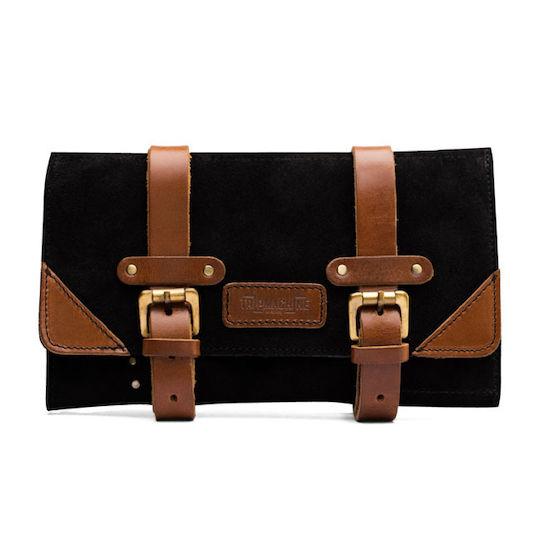 Trip Machine Εργαλειοθήκη Μοτοσυκλέτας Black / Vintage Tan σε Μαύρο Χρώμα
