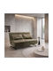 Escada Canapea Cu Două Locuri Pat Verde Olive 142x88x86cm