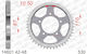 AFAM Pinion Spate Pentru Suzuki GSF 600 Bandit / GSX-R 750