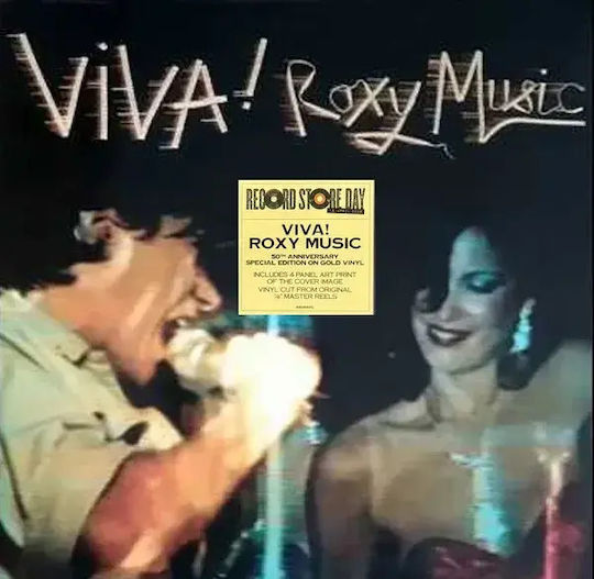 Roxy Music Viva Roxy Music Lp Gold Vinyl Rsd '26