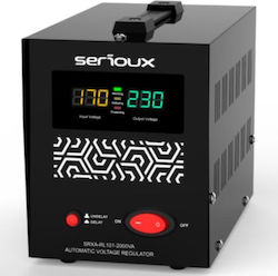Serioux Srxa-rl101-2000va Stabilizator De Tensiune Cu Releu 2000va Ip20 Protecție La Tensiune Scăzută Supratensiune Serioux Srxa-rl101-2000va Stabilizator De Tensiune Cu Releu 2000va Ip20 Protecție La Tensiune Scăzută Supratensiune