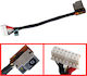 Dc Power Jack Socket for Laptop Hp Victus 16-r 16-r0000 16-s 16-s0000 16-wd 16t-wd 16-xd 16z-x 16t-wf 16-ae 16t-ae 230W N29308-s11 N29308-y11 N42568-001 12cm 15 Pins