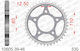 Afam Stahl Hinteres Ritzel 530 Kette Code 10605-43