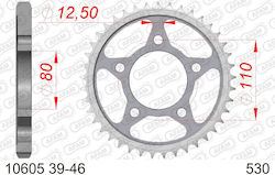 Afam Stahl Hinteres Ritzel 530 Kette Code 10605-40