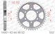 Afam Stahl Hinteres Ritzel 532 Kette Code 14901-48