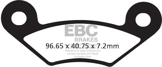 Ebc Brake Pads Fa483tt Set 1 Disc