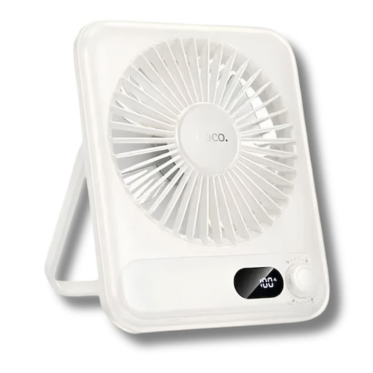 Hoco Ανεμιστηράκι Λευκό GET-HOCO-HX607-W