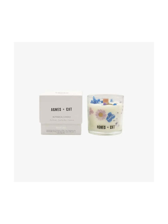 Phos & Gaia Aromatic Soy Candle In Jar With Lavender Perfume