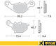 Prox Front Brake Pads Rm80/85 '96-04 Equivalent To Ebc Fa230r