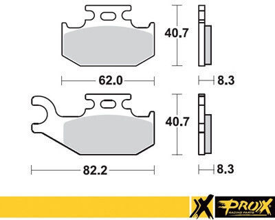 Prox Front Brake Pads Lt-a400 '08-11 + Lt-a450 '07-10 Right Equivalent To Ebc Fa414r
