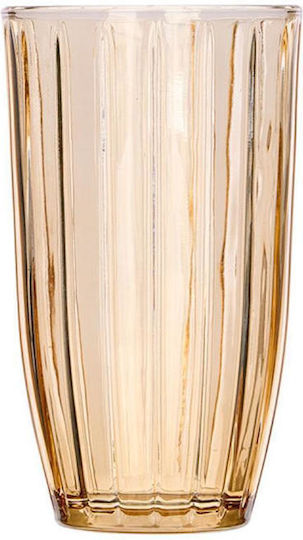 Wasser Glas aus Honig Farbe 440ml