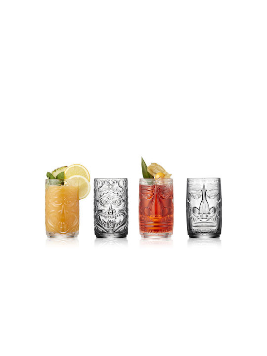 Lyngby Glass Set Cocktail/Drinking Crystal Glasses 450ml 4 Pieces