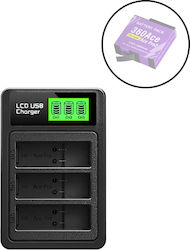 3 Slot Battery Charger Usb 5v Lcd Insta360 Ace Ace Pro Pro 2 B-a-a