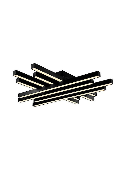 Candelabru Led 132 W Lumină Naturală 4000k Flux 3165 Lm Aluminiu Metal Sticlă L790 X L790 X Î105 Mm