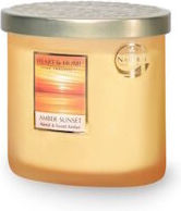 Heart & Home Αρωματικό Κερί Σόγιας σε Βάζο Μελί 220gr