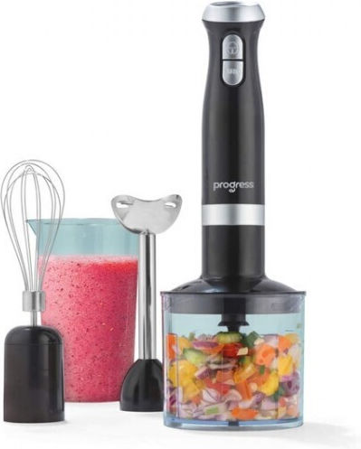 Progress Hand Blender with Stainless Steel Rod 700W Gray