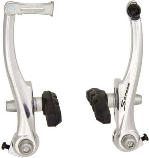 Brake Shoes H110 2x90 Silver Gray Silver