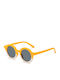 Rammelaartje Round Kids Sunglasses Yellow