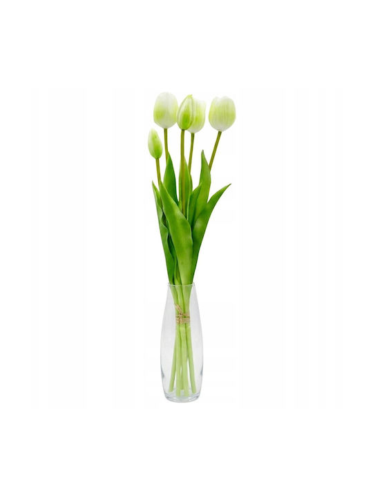 Bouquet of White Tulips 39cm Saska Garden