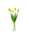 Bouquet of Yellow Tulips 39cm Saska Garden