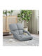Multifunctional Bean Bag Chair Light Gray 58x62x58cm