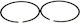 Prox Piston Ring Set Yamaha Phazer 500 '84-01 73.00mm Oem 8dj-11603-00-00